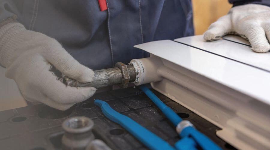 Expert burst pipe repair services in Mystic, IA